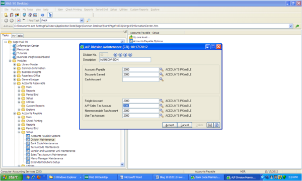 Changed Banks how do I print to the correct GL account 2 resized 600