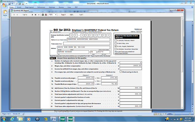 Sage 100 ERP Payroll 2