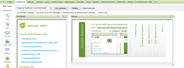 Did you know Sage 100 ERP 4.5 comes with a free Sage CRM user?