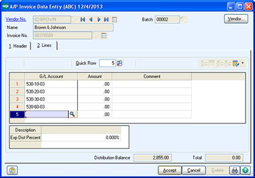 Sage 100 ERP Consultant Accounts Payable VI