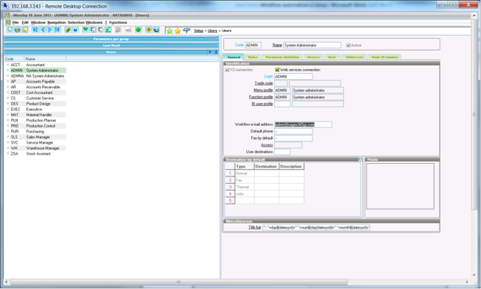 Sage ERP X3 Consultant Matralogix 6