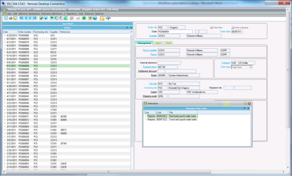 Sage ERP X3 Consultant Matralogix 9