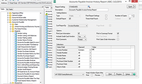ERP software Sage 100 ERP 3