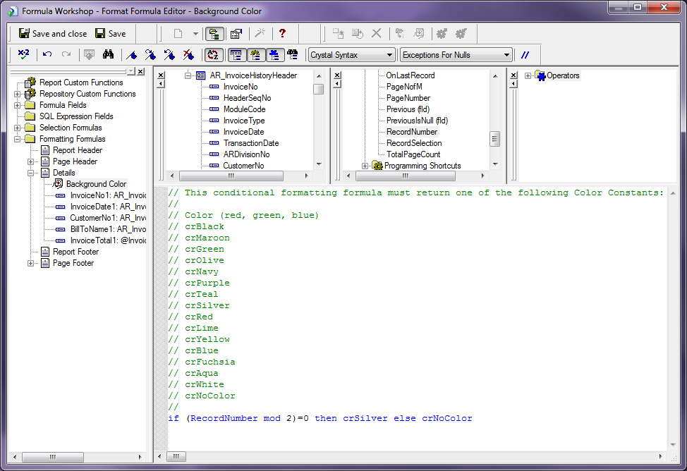 Sage 100 ERP (MAS 90) Crystal reports 5