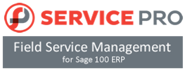 Field Service using ServicePro for Sage 100 ERP