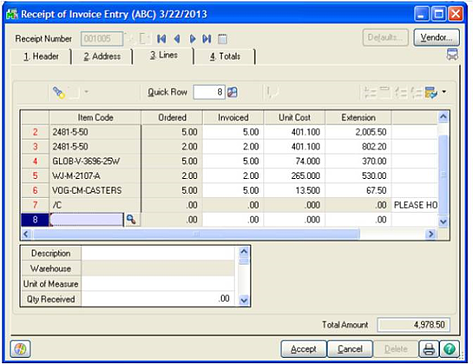 Sage 100 ERP Receipt of Invoice 4 resized 600