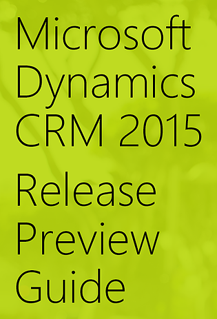 Microsoft Dynamics CRM 2015 TM Group 1