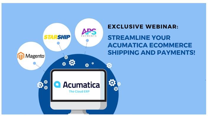 Acumatica ecommerce shipping and payments