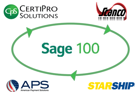 Sage 100: Automated Inventory Cycle Count, Pick, Pack, Ship and Payments