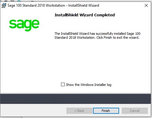 How to install Sage 100 workstation 6