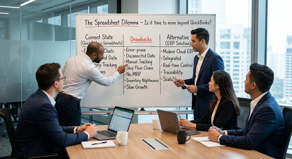 QuickBooks Spreadsheet Dilemma