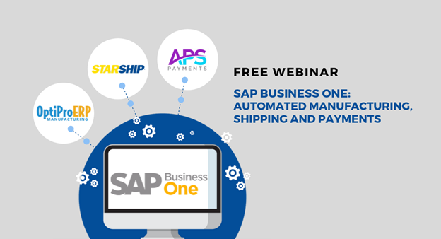 SAP Business One OptiProERP StarShip and APS Payments