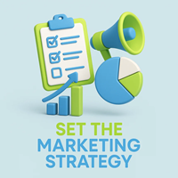 Set the marketing strategy