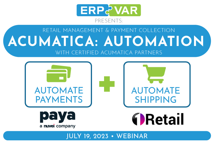 Acumatica: Automate Retail Management and Payment Collection