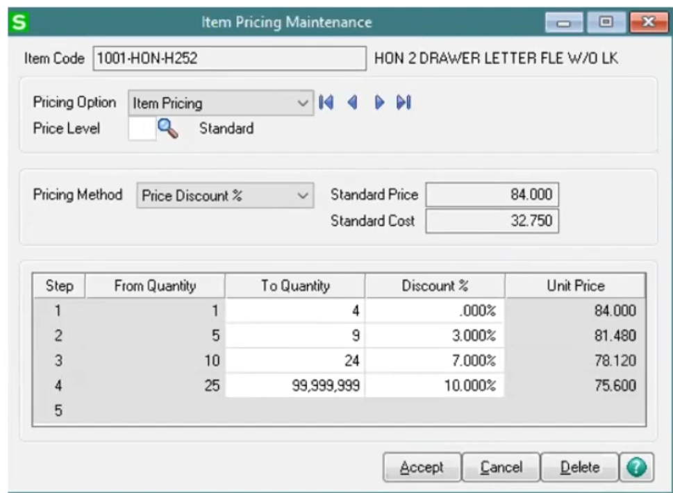 Sage 100 Manufacturing Customer Pricing Saves Time and More