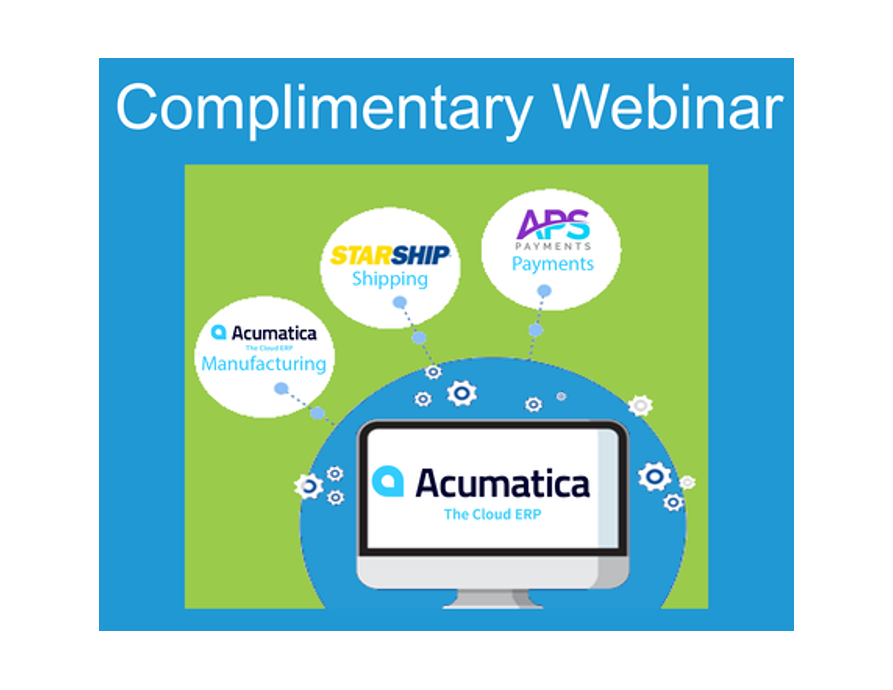 Acumatica: MFG Production, Shipping and Payment Automation