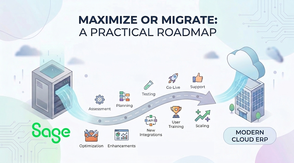 Sage 300: Maximize or Migrate to Modern Cloud ERP