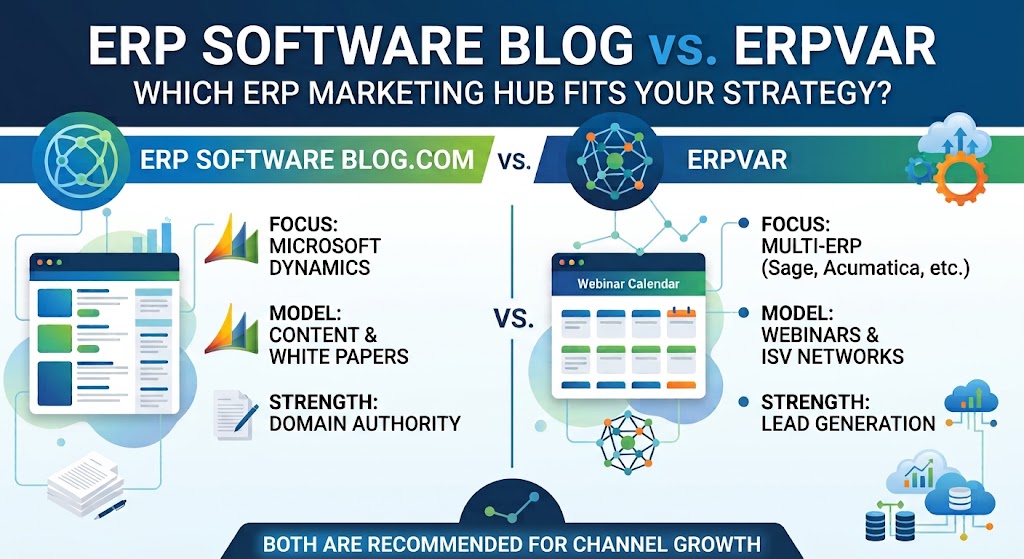 Where Should You Publish? ERP Software Blog vs. ERPVAR Breakdown