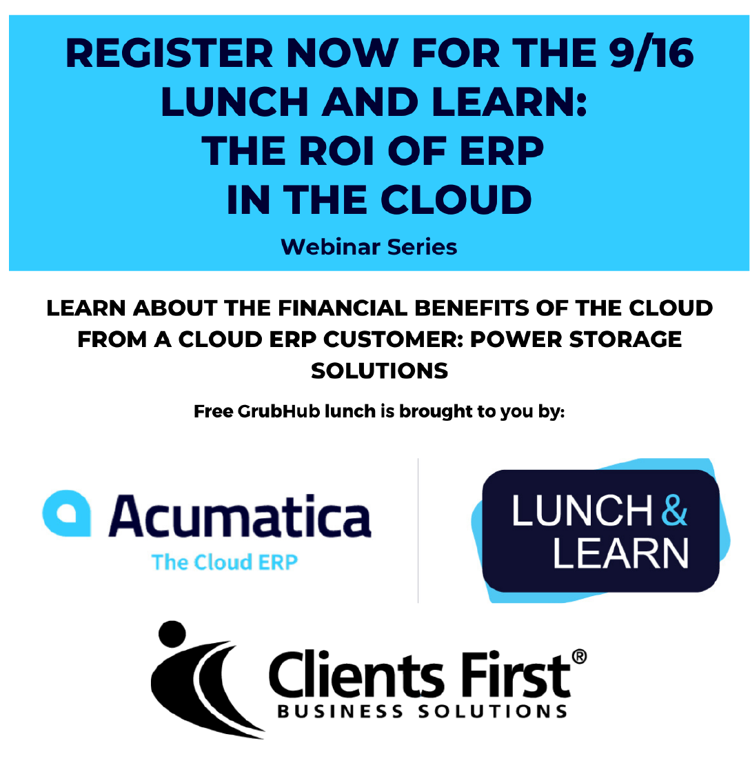 ERP in the cloud 