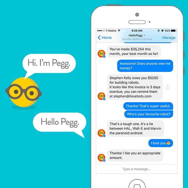 Sage Consultants Reviews the New Mobile Bot: Hello Peg!