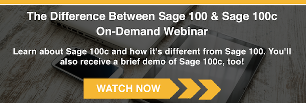 Why Upgrade to Sage 100c when Outgrowing Sage 50?
